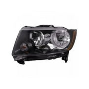 Left Headlight Assembly - Compatible with 2013 - 2017 Jeep Compass 2014 2015 2016