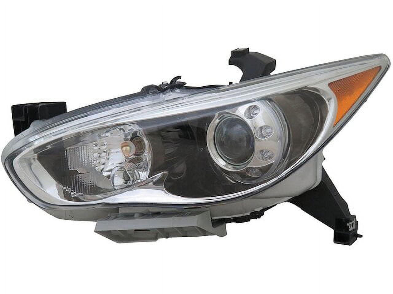 Left Headlight Assembly - Compatible with 2013 INFINITI JX35 Base