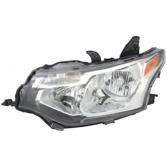Left Headlight Assembly - Compatible with 2014 - 2015 Mitsubishi Outlander Sport Utility