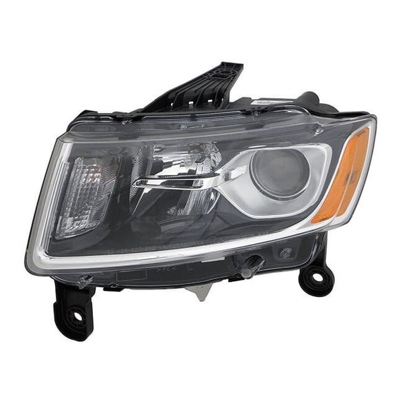 Left Headlight Assembly - Compatible with 2014 - 2016 Jeep Grand Cherokee 2015