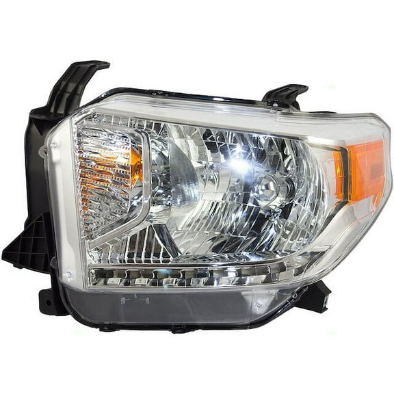 Left Headlight Assembly - Compatible with 2014 - 2017 Toyota Tundra 2015 2016