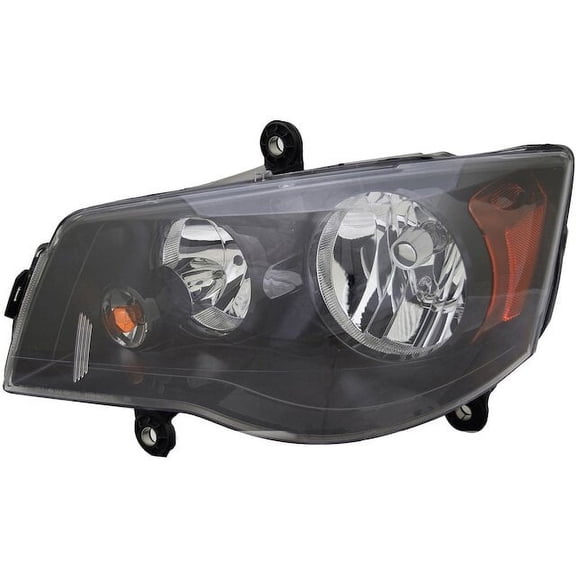 Left Headlight Assembly - Compatible with 2014 - 2020 Dodge Grand Caravan Mini Passenger Van 2015 2016 2017 2018 2019