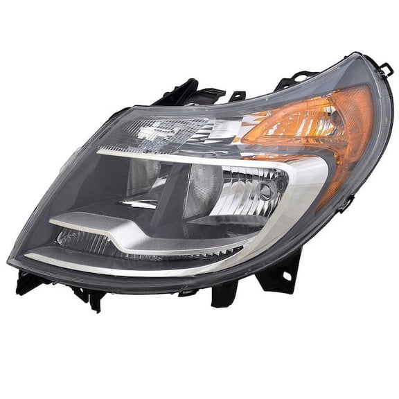 Left Headlight Assembly - Compatible with 2014 - 2022 Ram ProMaster 2500 Standard Cargo Van 2015 2016 2017 2018 2019 2020 2021