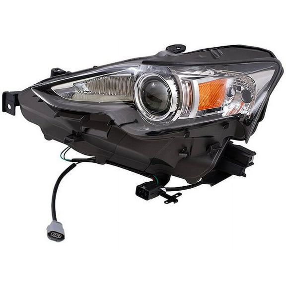 Left Headlight Assembly - Compatible with 2014 IS F