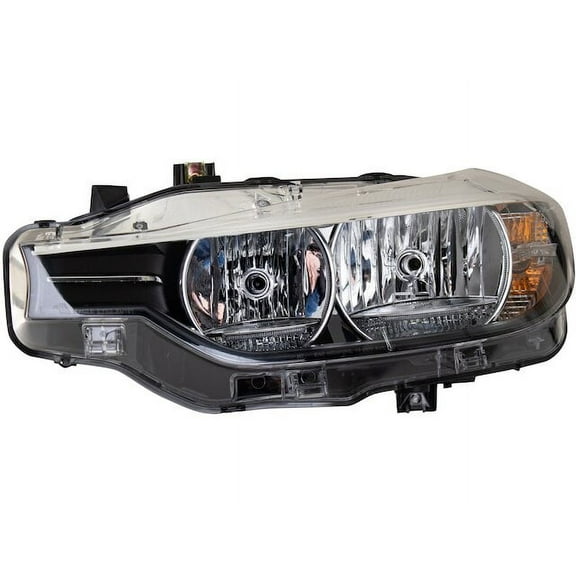 Left Headlight Assembly - Compatible with 2016 - 2018 BMW 320i Base 2017