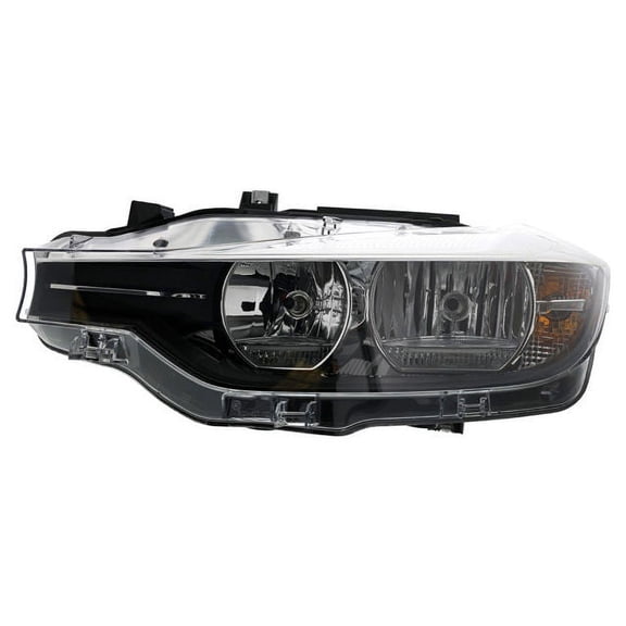 Left Headlight Assembly - Compatible with 2016 - 2018 BMW 320i xDrive 2017