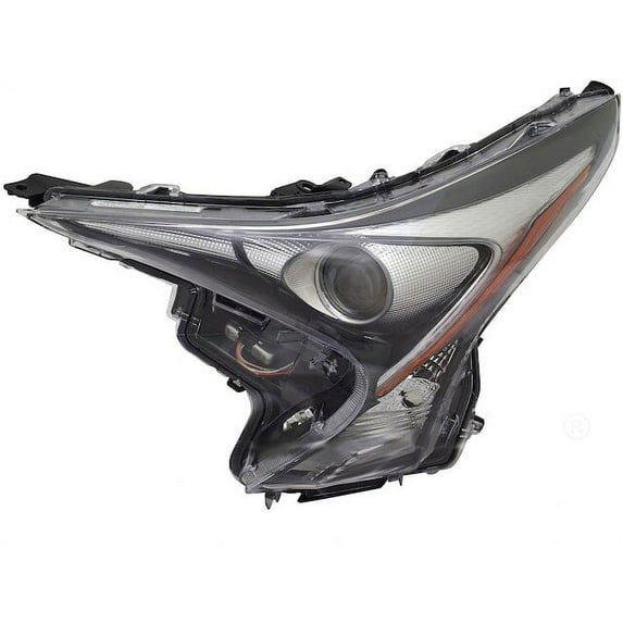 Left Headlight Assembly - Compatible with 2016 - 2018 Toyota Prius Hatchback 2017