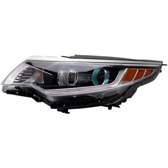 Left Headlight Assembly - Compatible with 2017 - 2018, 2020 Kia Optima
