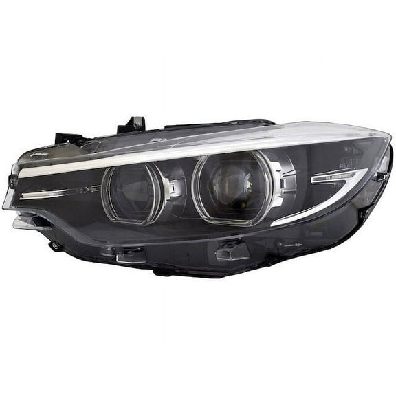 Left Headlight Assembly - Compatible with 2018 - 2020 BMW 430i Gran Coupe Base Hatchback 2019