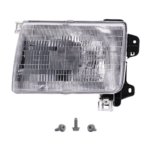 Left Headlight - Compatible with 1998 - 2000 Nissan Frontier 1999