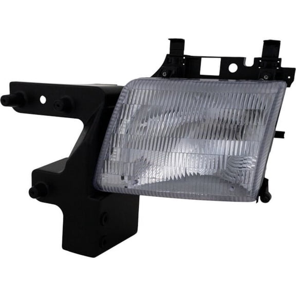 Left Headlight - Compatible with 1999 - 2003 Dodge Ram 1500 Van Base - Replacement AP