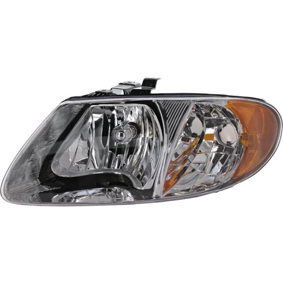 Left Headlight - Compatible with 2001 - 2007 Dodge Grand Caravan 2002 2003 2004 2005 2006