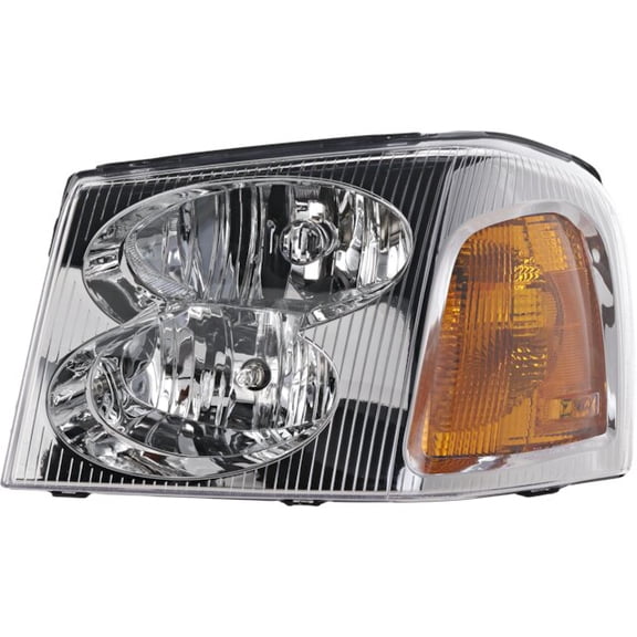 Left Headlight - Compatible with 2002 - 2009 GMC Envoy - Replacement AP