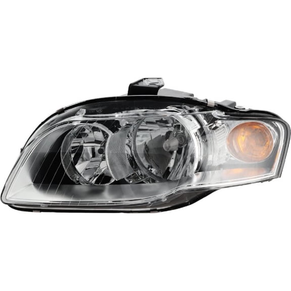 Left Headlight - Compatible with 2005 - 2009 Audi A4 Quattro 2006 2007 2008