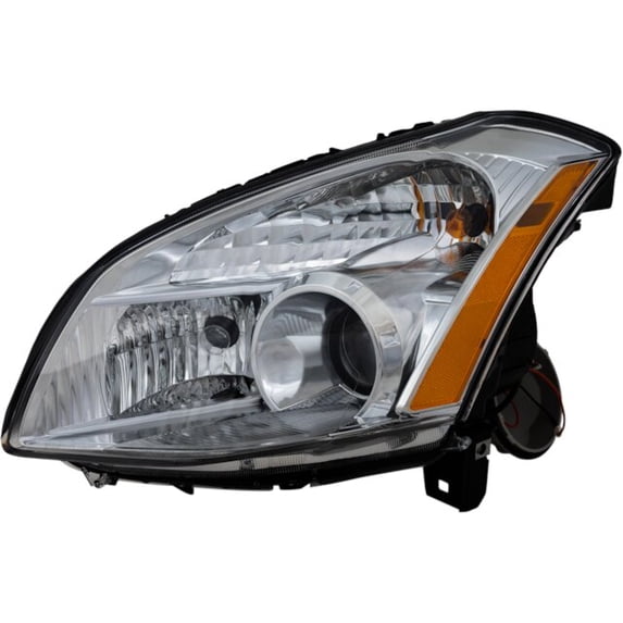 Left Headlight - Compatible with 2007 - 2008 Nissan Maxima