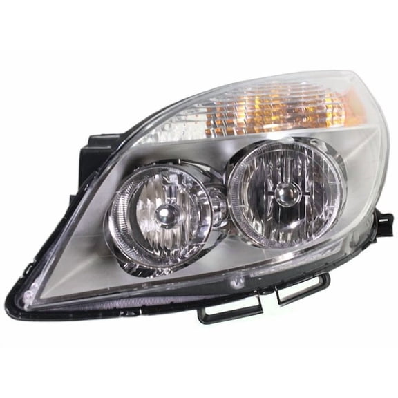 Left Headlight - Compatible with 2007 Saturn Aura