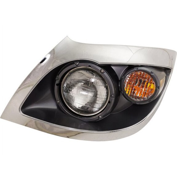 Left Headlight - Compatible with 2008 - 2012 International WorkStar 7700 2009 2010 2011