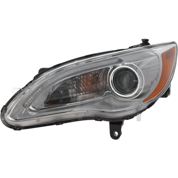 Left Headlight - Compatible with 2011 - 2014 Chrysler 200 - Replacement AP