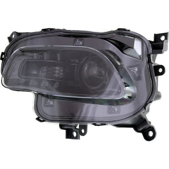 Left Headlight - Compatible with 2014 - 2018 Jeep Cherokee 2015 2016 2017