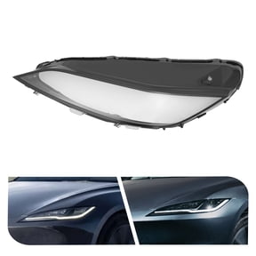 Left Headlight Cover, Headlight Lens Cover for Tesla Model 3 2024-2025, Plastic Injection Molded, Replacement Left Headlamp Cover