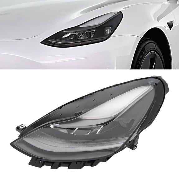Left Headlight Lamp For 2021-2023 Tesla Model 3 / Y, Matrix Front Left Side Headlight