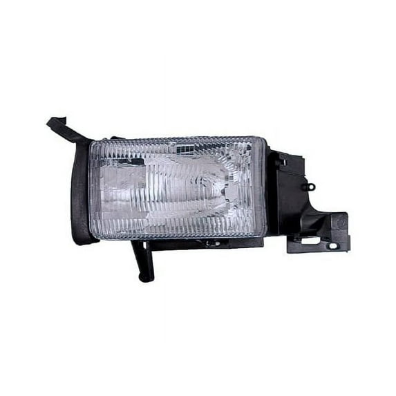 Left Headlight Lens Housing - Compatible with 1994 - 2001 Dodge Ram 2500 1995 1996 1997 1998 1999 2000