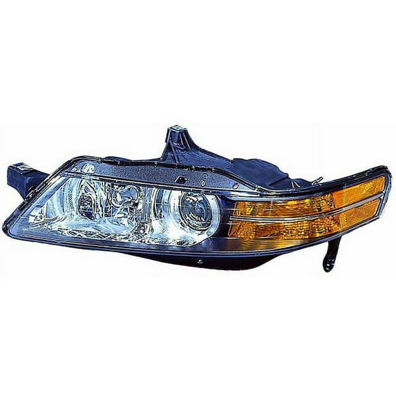 Left Headlight Lens Housing - Compatible with 2004 - 2005 Acura TL