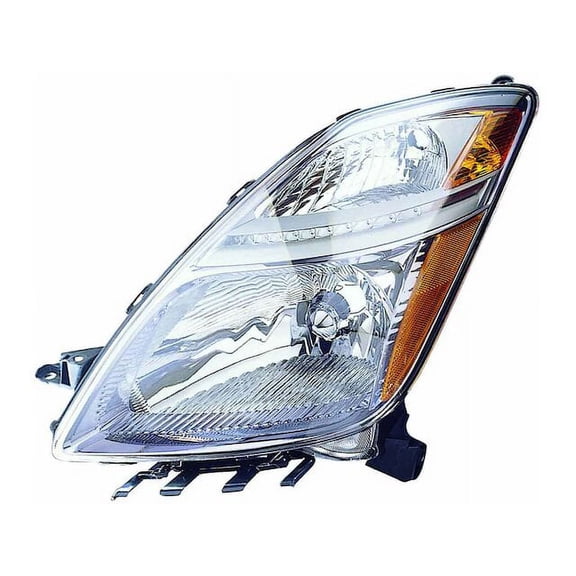 Left Headlight Lens Housing - Compatible with 2006 - 2009 Toyota Prius 2007 2008
