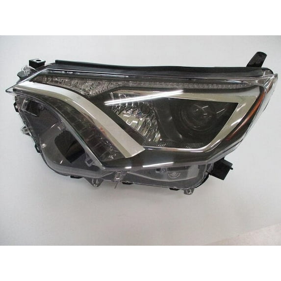 Left Headlight Lens Housing - Compatible with 2016 - 2018 Toyota RAV4 2017