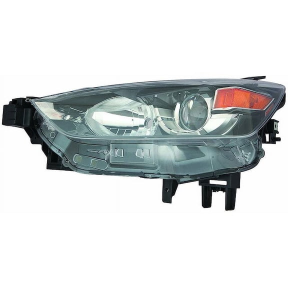 Left Headlight Lens Housing - Compatible with 2016 - 2020 Mazda CX-3 2017 2018 2019