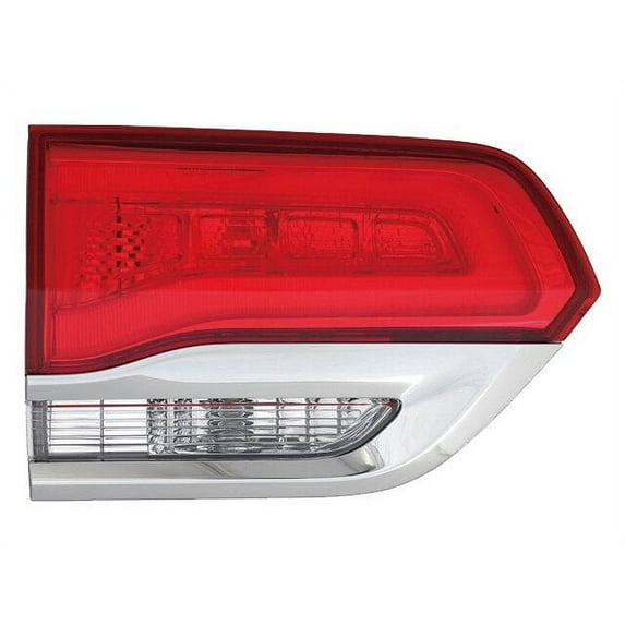 Left Inner Tail Light Assembly - Compatible with 2014 - 2021 Jeep Grand Cherokee 2015 2016 2017 2018 2019 2020