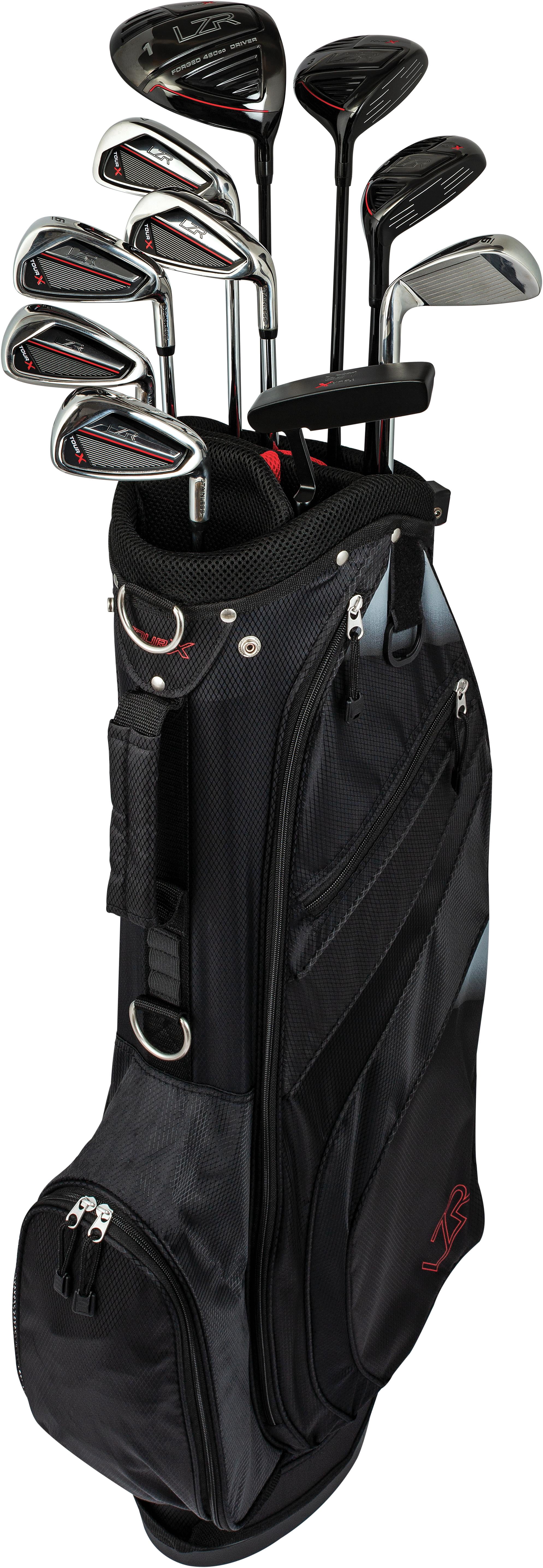 Left Junior Merchants of Golf Tour X LZR Complete Club Set Uniflex