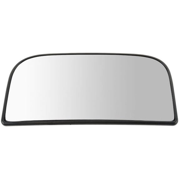 Left Lower Door Mirror Glass - Compatible with 2007 - 2019 GMC Sierra 3500 HD 2008 2009 2010 2011 2012 2013 2014 2015 2016 2017 2018