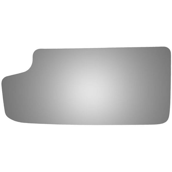 Left Lower Door Mirror Glass - Compatible with 2015 - 2019 Chevy Silverado 2500 HD 2016 2017 2018