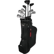 Left Merchants of Golf X MG28 15-Piece Complete Club Set Uniflex Graph/Steel