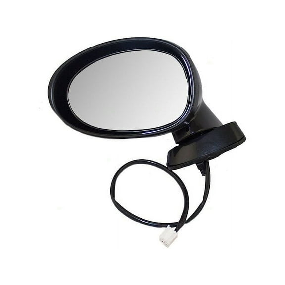 Left Mirror - Compatible with 2006 - 2015 Mazda MX-5 Miata Convertible 2-Door 2.0L 4-Cylinder Naturally Aspirated DOHC GAS 2007 2008 2009 2010 2011 2012 2013 2014