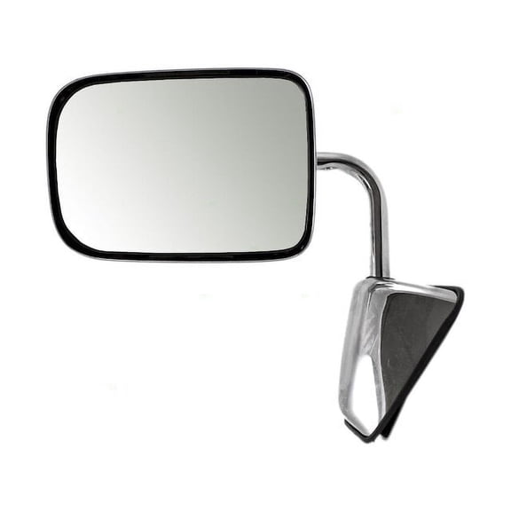 Left Mirror - Compatible with 1988 - 1993 Dodge W250 Base 4WD 1989 1990 1991 1992