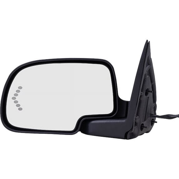 Left Mirror - Compatible with 2003, 2005 - 2006 Chevy Silverado 1500 HD Crew Cab Pickup 4-Door 6.0L V8 Naturally Aspirated OHV GAS