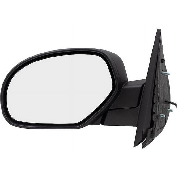 Left Mirror - Compatible with 2007 - 2014 Chevy Silverado 3500 HD 2008 2009 2010 2011 2012 2013