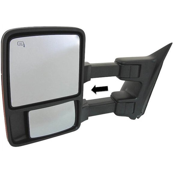 Left Mirror - Compatible with 2009 - 2012 Ford F-250 Super Duty 2010 2011