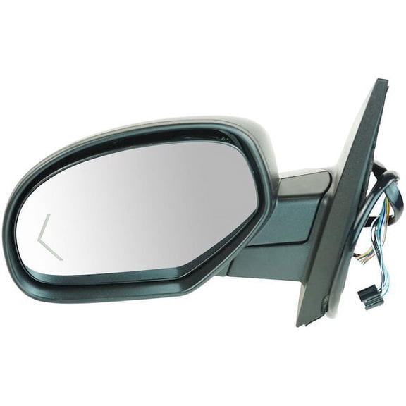Left Mirror - Compatible with 2009 - 2013 Chevy Avalanche 2010 2011 2012
