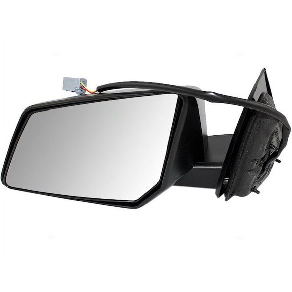 Left Mirror - Compatible with 2009 - 2017 Chevy Traverse Sport Utility 4-Door 3.6L V6 Naturally Aspirated DOHC GAS 2010 2011 2012 2013 2014 2015 2016