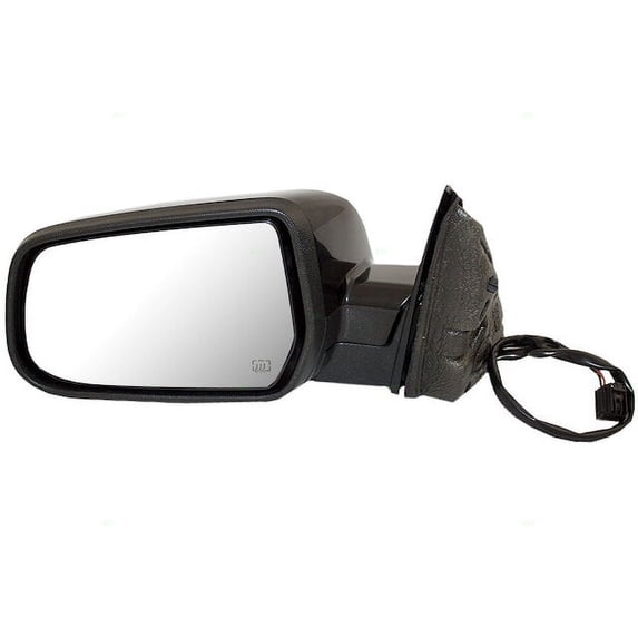 Left Mirror - Compatible with 2010 - 2012, 2014 Chevy Equinox Sport Utility 4-Door 2011