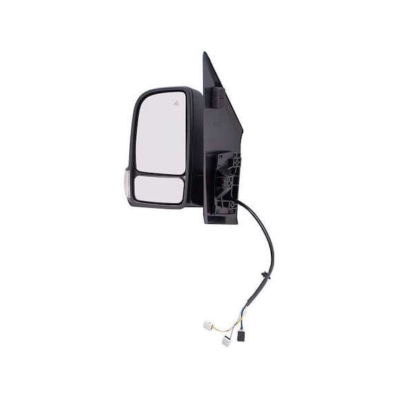 Left Mirror - Compatible with 2019 - 2020 Freightliner Sprinter 3500 Base RWD Extended Cargo Van 3-Door 3.0L V6 Turbocharged DOHC Diesel