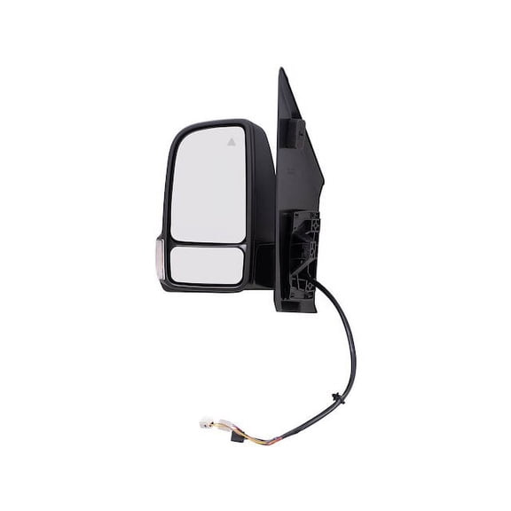 Left Mirror - Compatible with 2020 Freightliner Sprinter 3500 Base 4WD Extended Cargo Van 3-Door 3.0L V6 Turbocharged DOHC Diesel 2019