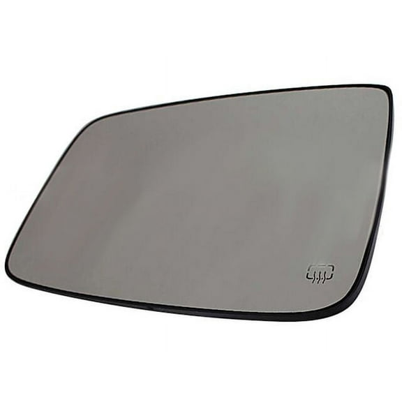 Left Mirror Glass - Compatible with 2012 - 2019 Ram 2500 2013 2014 2015 2016 2017 2018