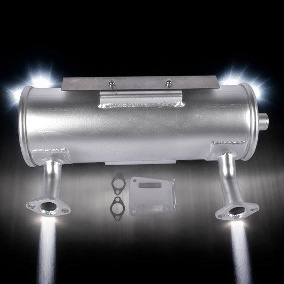 Left Muffler Kit Replacement for Kohler CH18-CH25 CH620-740 Engines, 24-786-12-S