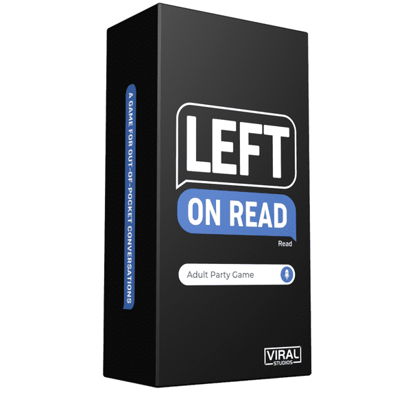 Left On Read Party Card Game For Adults by Do or Drink - 500 Cards