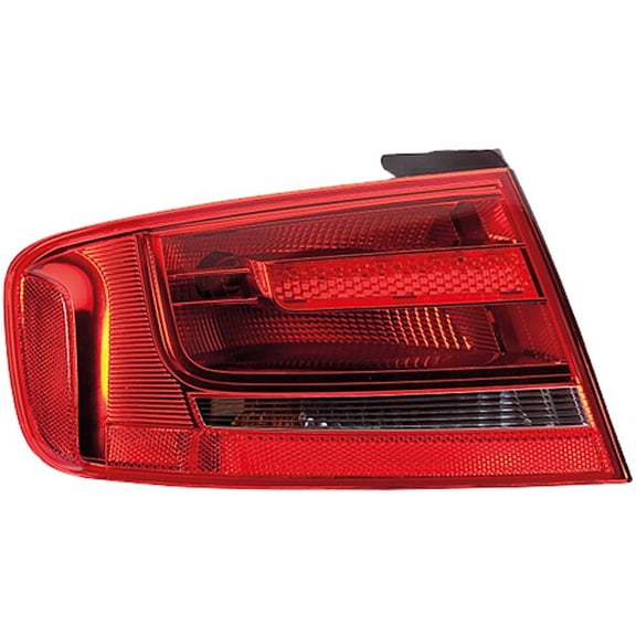 Left Outer Tail Light Assembly - Compatible with 2009 - 2012 Audi A4 Quattro Sedan 2010 2011