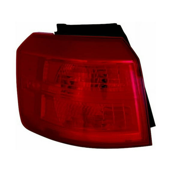 Left Outer Tail Light Assembly - Compatible with 2010 - 2017 GMC Terrain 2011 2012 2013 2014 2015 2016